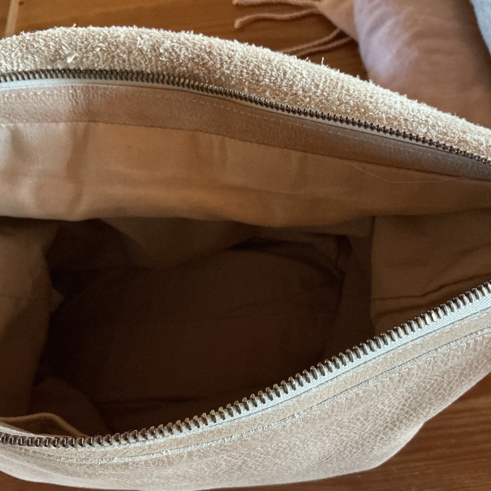 Suede backpack - image 5